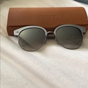 Oliver people’s silver sunglasses